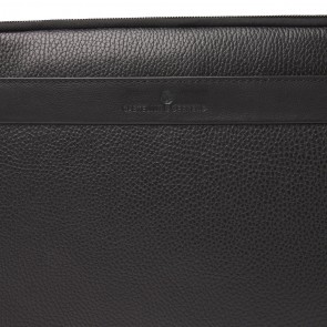 Castelijn & Beerens Leren Laptop Sleeve 16 inch Onyx Romeo Zwart Detail