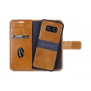 dbramante1928 Lynge 2 Leather Wallet Samsung S8 Hoesje Tan Open