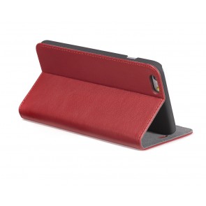 Decoded iPhone 6 Plus Leather Surface Wallet Red Stand Achterkant