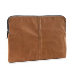 Decoded Leather Sleeve MacBook Air 12 inch Brown Voorkant
