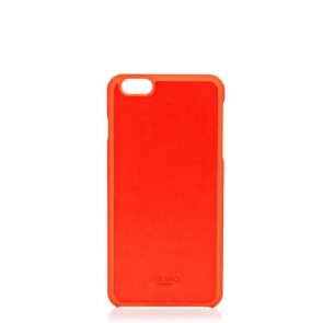 Knomo iPhone 6 Plus Leather Snap On Case Tomato