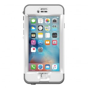 LifeProof Nüüd for iPhone 6S Plus Case Avalanche White voorkant
