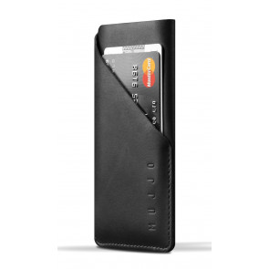 Mujjo Leather Slim Wallet iPhone 6 Black