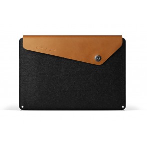 Mujjo Sleeve 15 inch MacBook Pro Tan voorkant