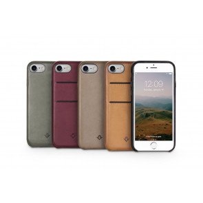 Twelve South Relaxed Leather Case Pockets iPhone 8/7 Marsala Group