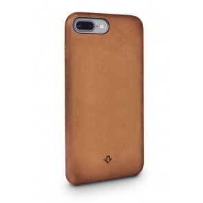Twelve South Relaxed Leather Case iPhone 8 Plus / 7 Plus Cognac Achterkant