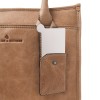 Castelijn & Beerens Leren Shopper 15.6 inch RFID Carisma Beige Detail