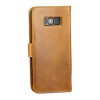 dbramante1928 Lynge 2 Leather Wallet Samsung S8+ Hoesje Tan Achterkant