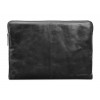 dbramante1928 Skagen Leather Sleeve MacBook 12 inch Black voorkant