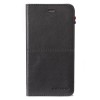 Decoded iPhone 6 Plus Leather Surface Wallet Black Voorkant