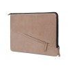 Decoded Leather Slim Sleeve MacBook Pro 13 inch / Pro Retina 13 inch Rose Voorkant