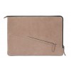 Decoded Leather Slim Sleeve MacBook Pro 13 inch / Pro Retina 13 inch Rose Voorkant
