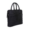 DSTRCT Wall Street Business Bag Black 11-14 inch Voor- zijkant
