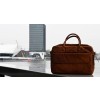 DSTRCT Wall Street Business Laptop Bag Cognac 15-17 inch Lifestyle
