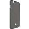 Just Mobile Quattro Back Cover iPhone 6/6S Plus Grey achterkant met silver iPhone