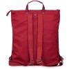 Knomo Harewood Leather Backpack Cherry 15 inch Achterkant