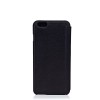 Knomo iPhone 6 Plus Leather Folio Case Black