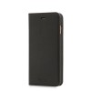 Knomo iPhone 8/7 Plus Hoesje Leather Premium Folio Black Voorkant