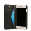 Knomo iPhone 8/7 Plus Hoesje Leather Premium Folio Black Open