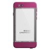 LifeProof Nüüd for iPhone 6 Case Pink Pursuit achterkant leeg