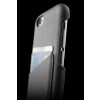 Mujjo Leather Wallet Case iPhone 6/6S Gray zij/achterkant