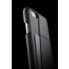Mujjo Leather Wallet Case 80º iPhone 6/6S Plus Black achterkant detail