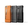 Mujjo Leather Wallet Case 80° iPhone 6/6S Tan, Gray, Black