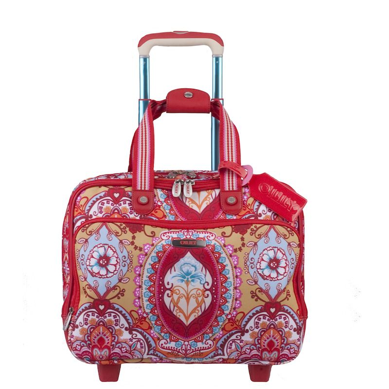 Zorgvuldig lezen Controversieel ozon Oilily Travel Office Bag On Wheels Red